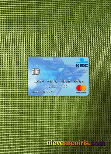 Belgium KBC bank mastercard photolook
